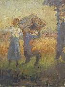 Ivan Grohar Zetev Sweden oil painting artist